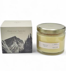 Bougies à la Cire de soja, Collection Platine et Dorée