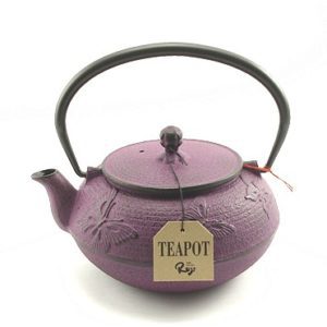 Théière en Fonte, Fabrication Japonaise, Pourpre 5dl