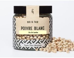 Poivre blanc du Sri Lanka Bio